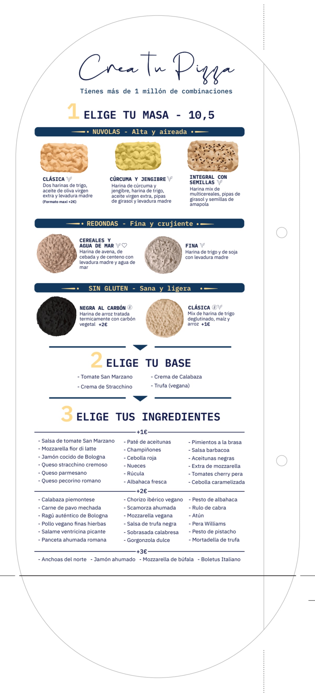 Totale Montecarmelo menu