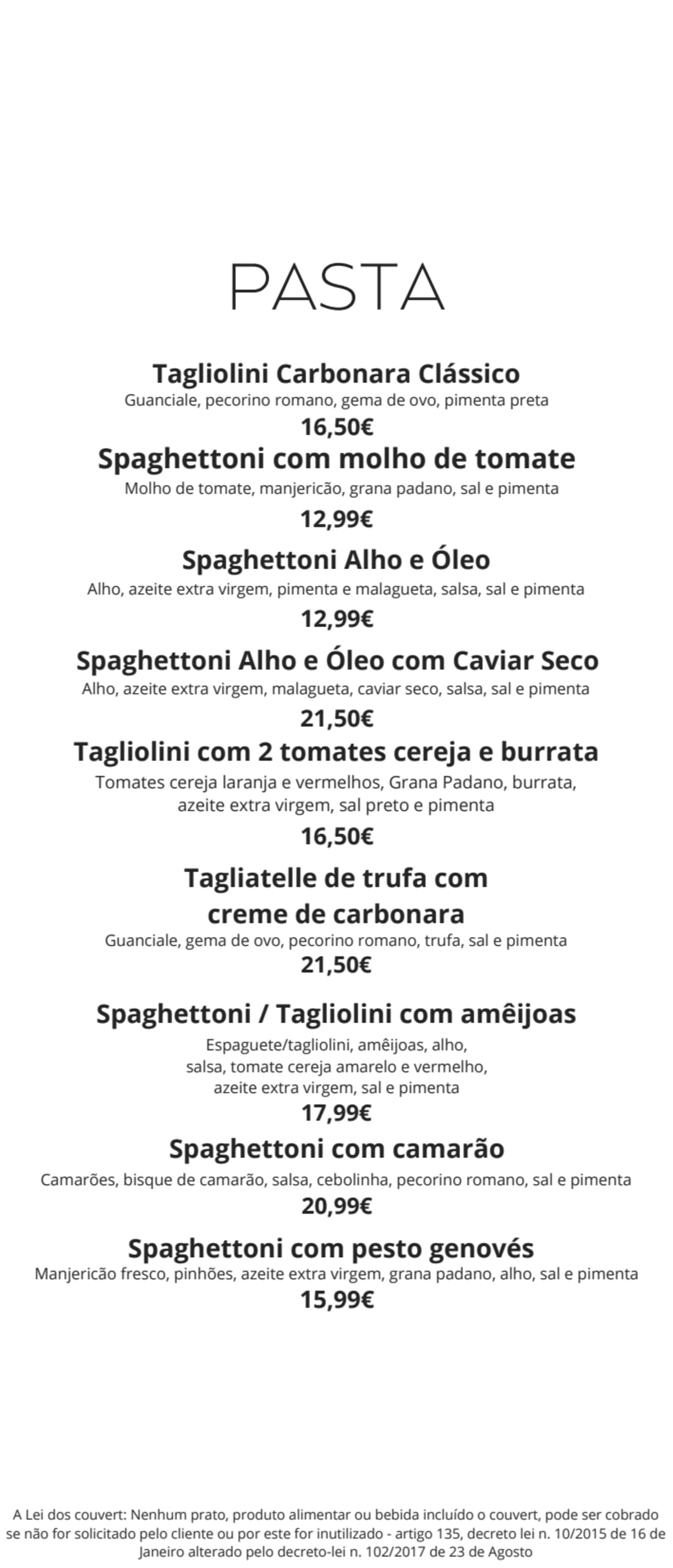  Makkà Restaurante menu