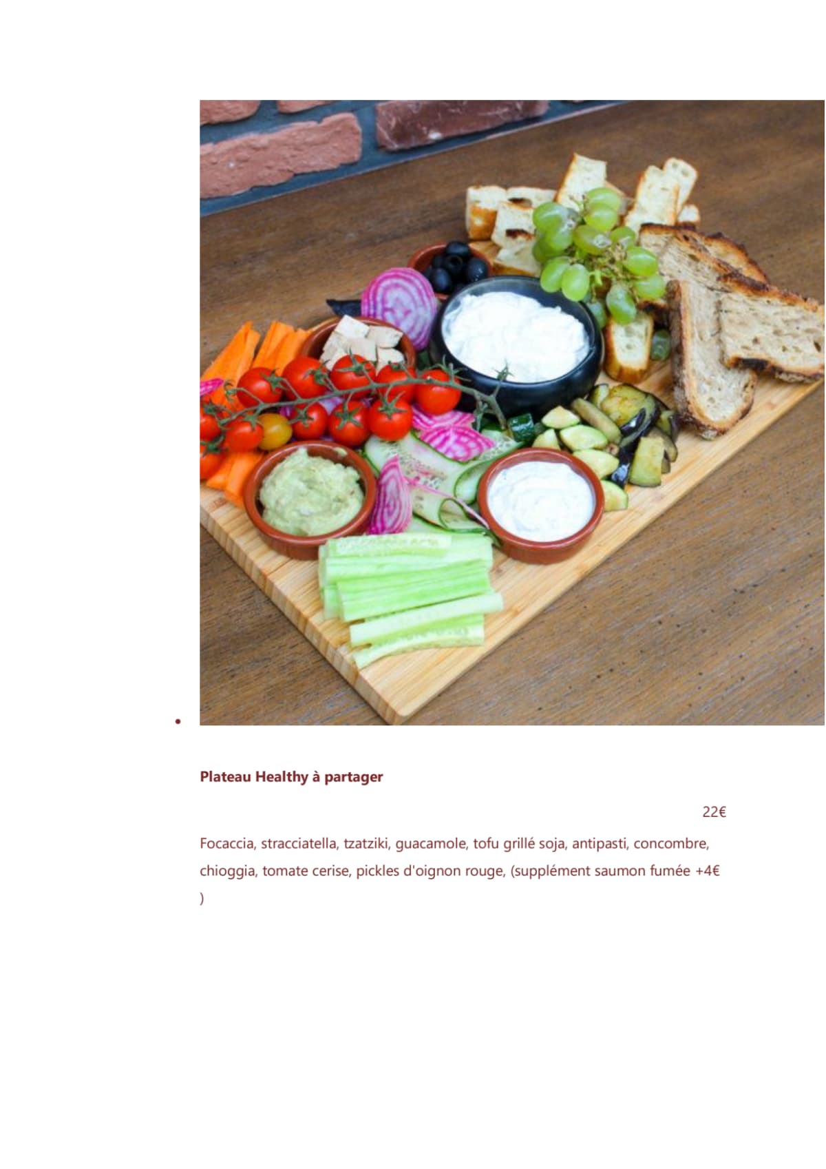 Carte et Menus 2024 Wall Street Oberkampf à Paris TheFork