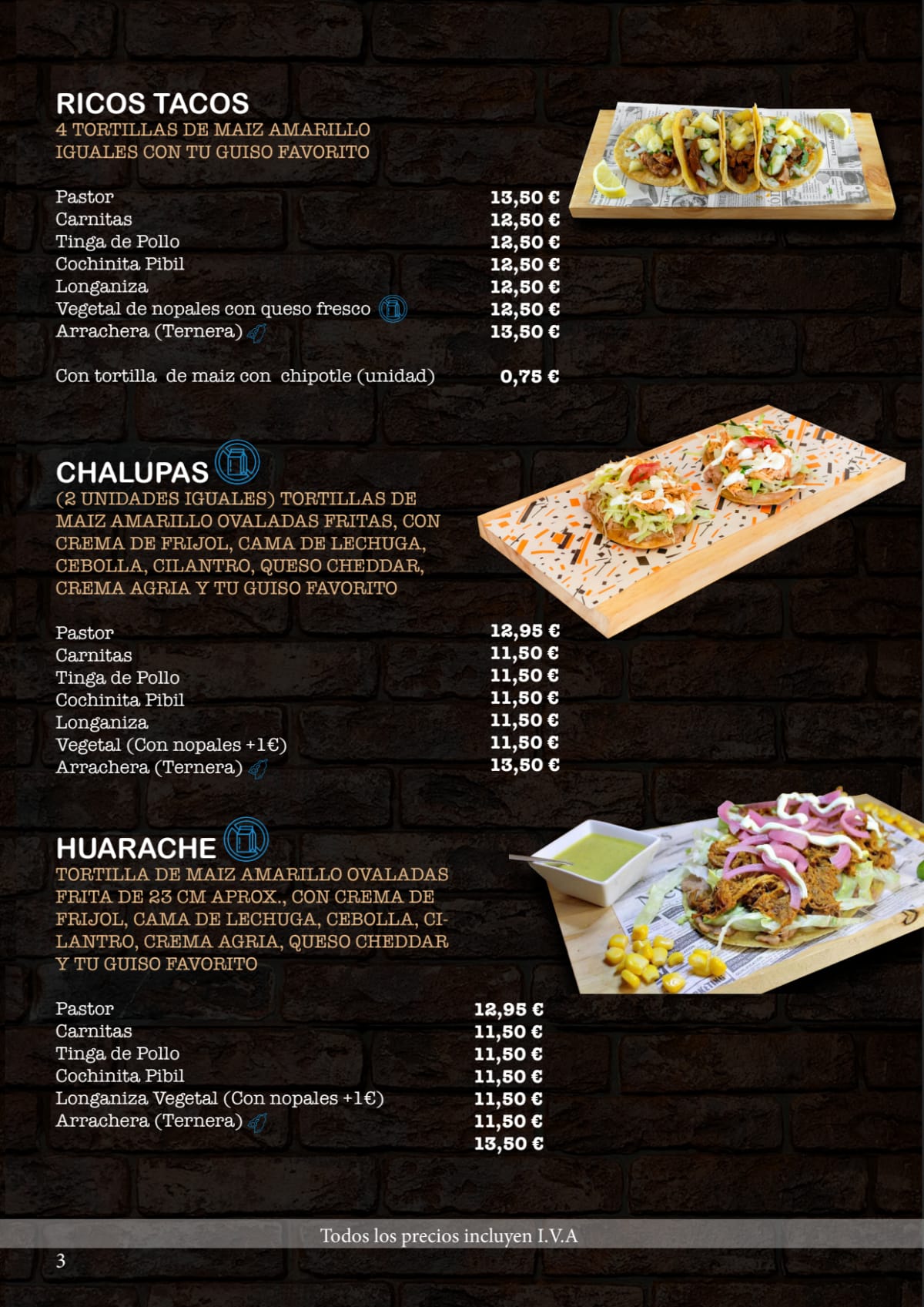 #Más Que México menu