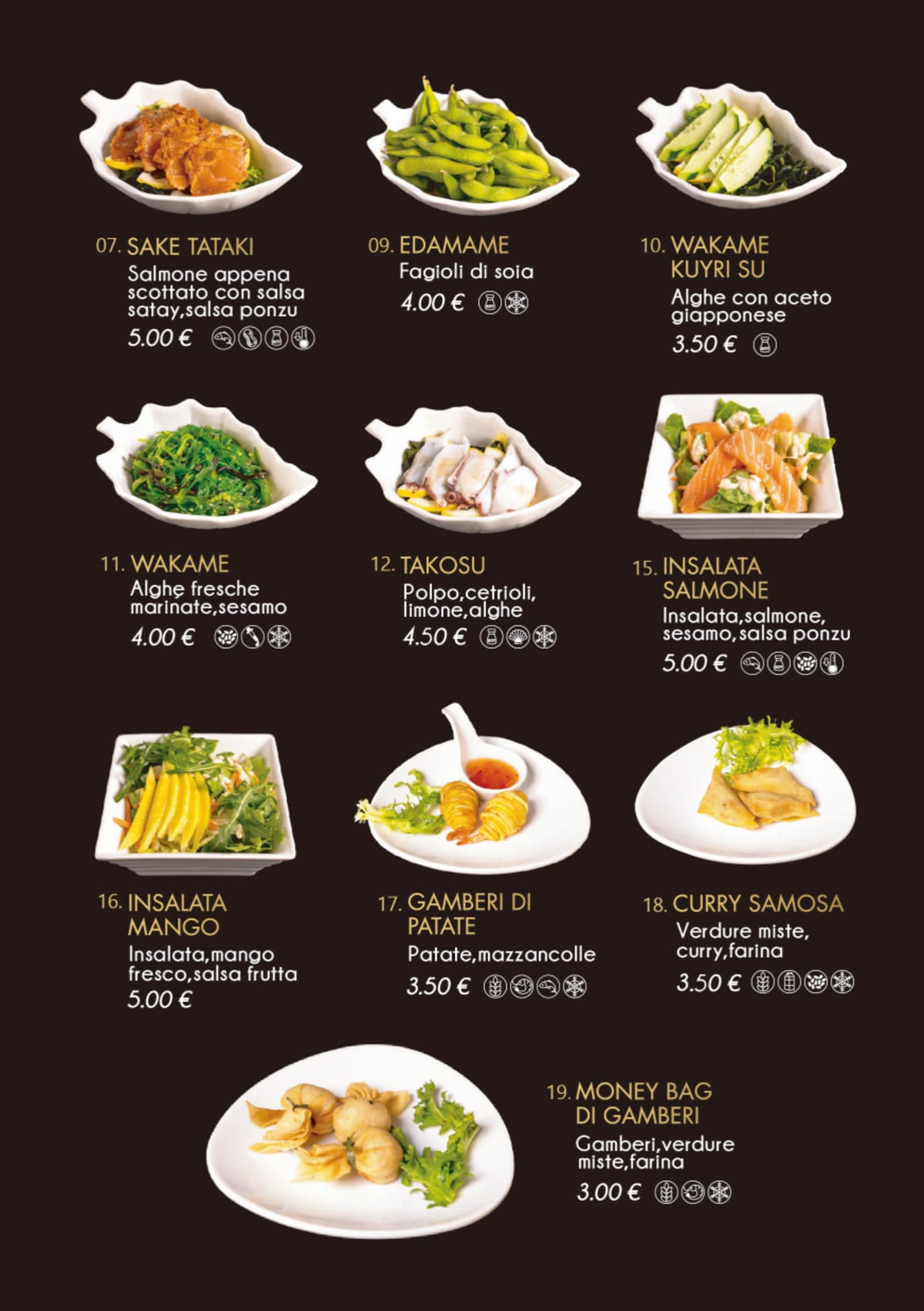 Reinbo menu