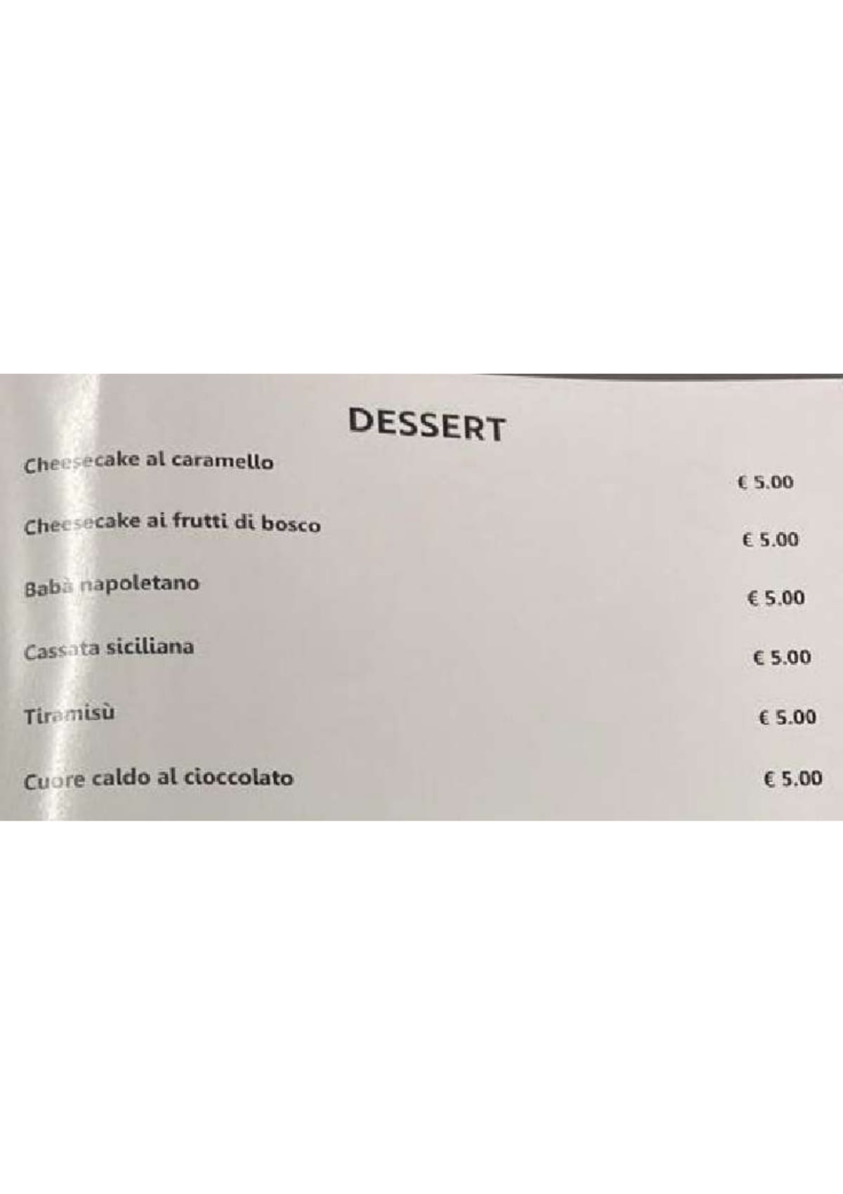 Menu 2024 Grace Pizzeria Gourmet in Lascari TheFork