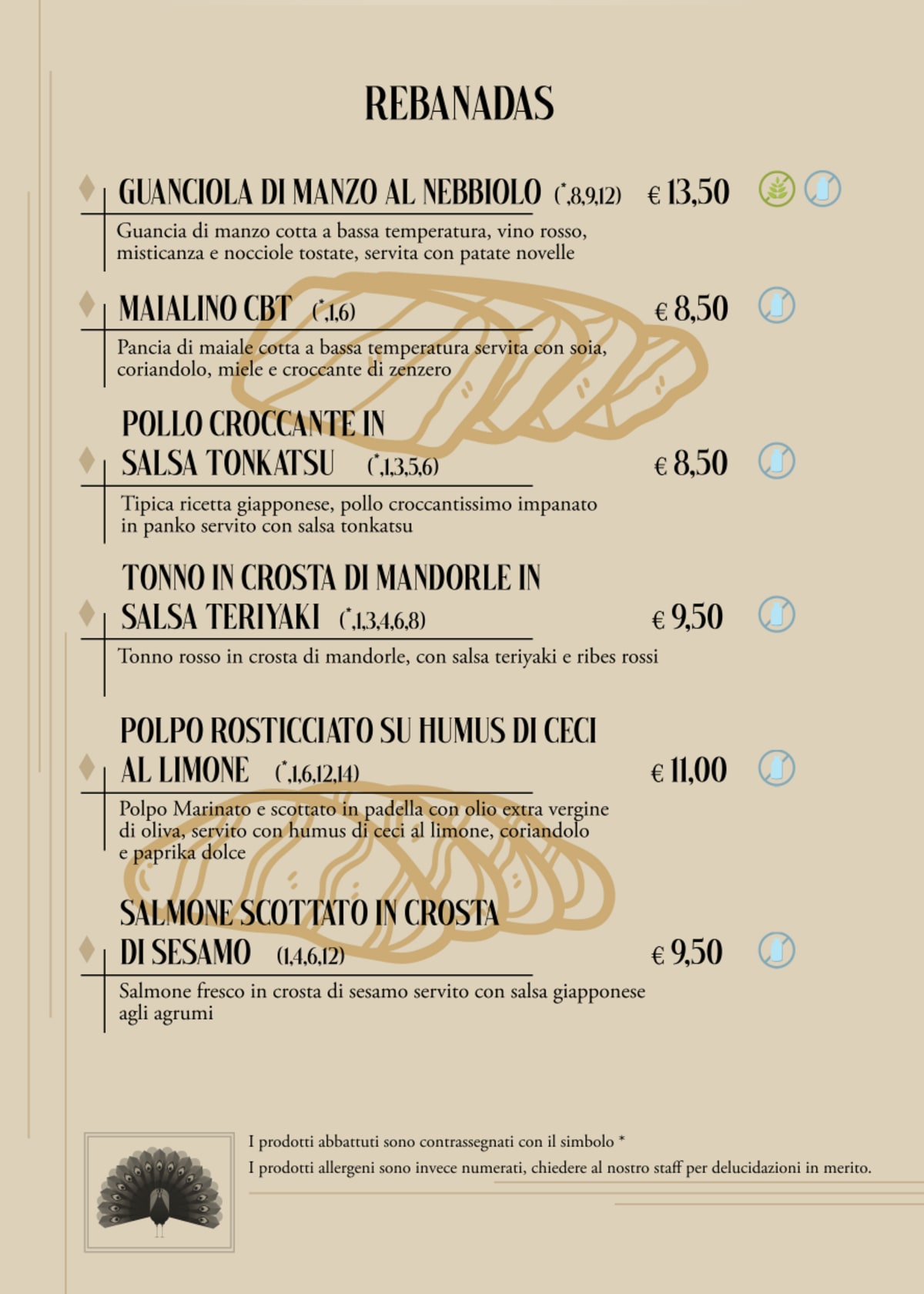 Pequeño menu