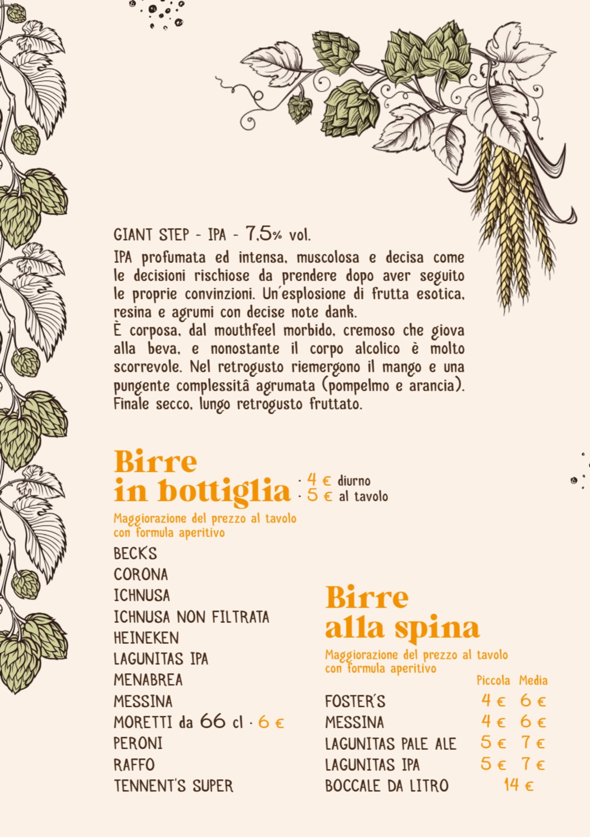 Il Muretto Pizzeria Da Noemi  menu