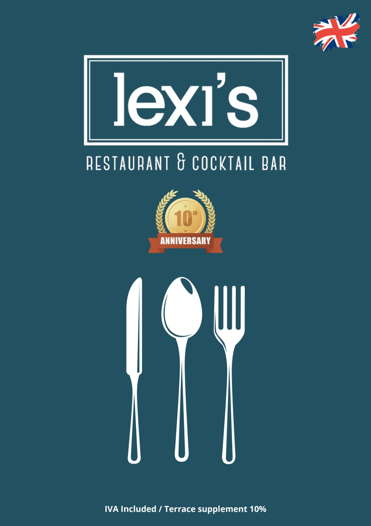 Lexi's Restaurant & Cocktail Bar menu