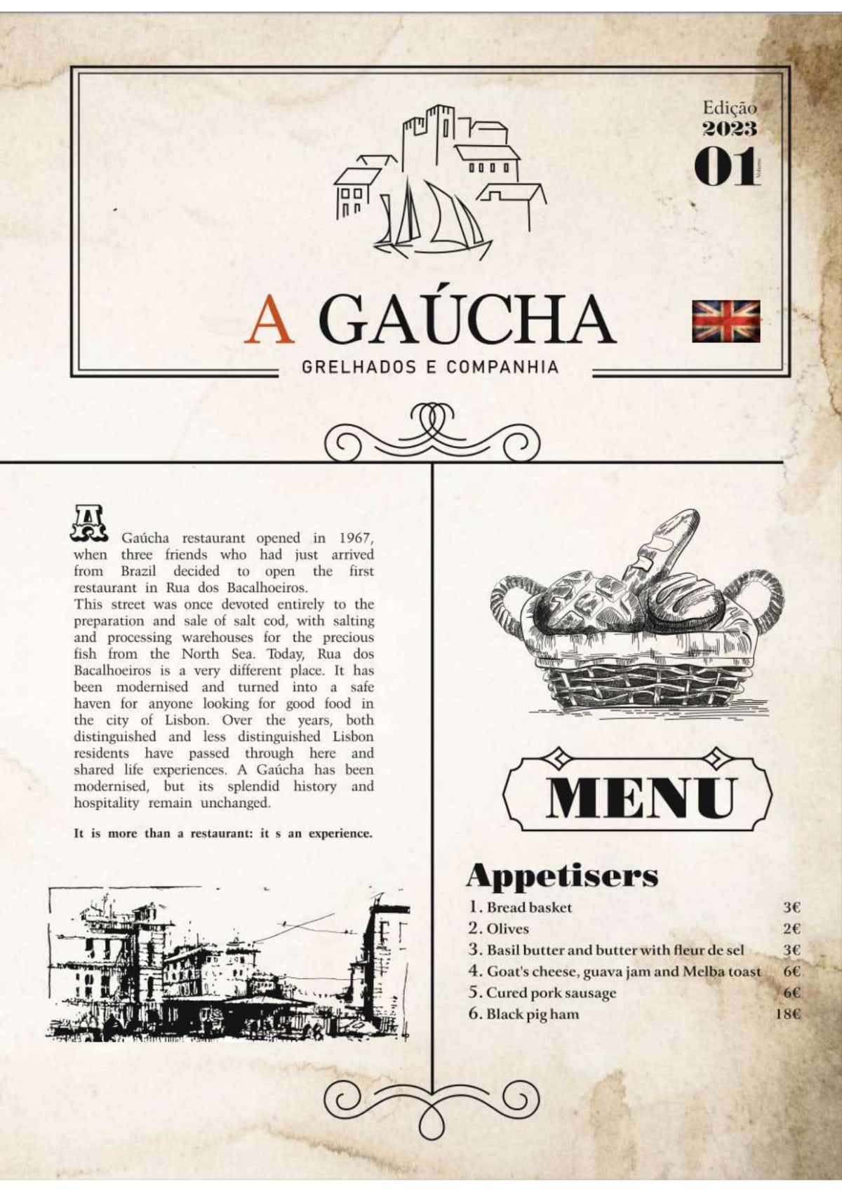 A Gaúcha – Grelhados e Companhia menu