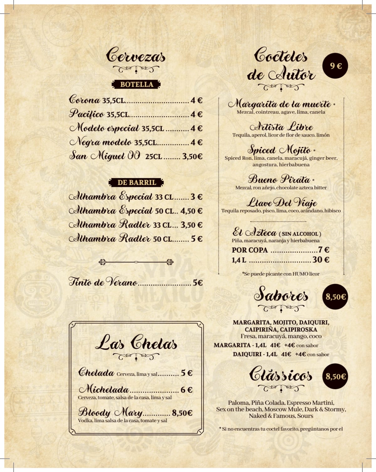 Primo menu