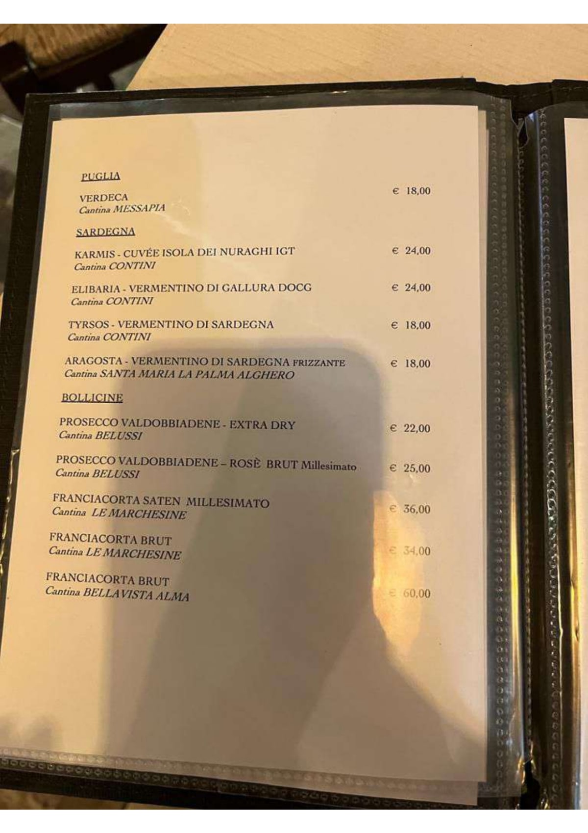 Lo Stuzzichino di Mare menu