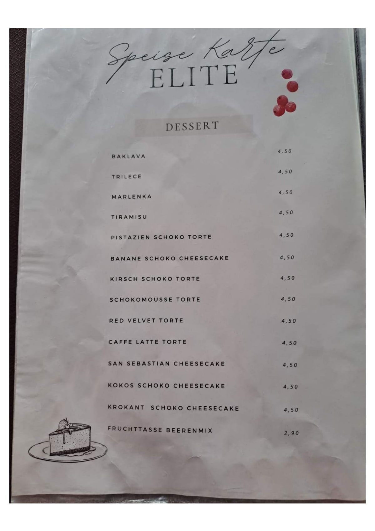 Elite Pizza & Restaurant Ii Menu Carte et Menus 2024 - Elite Restaurant à Vienne | TheFork