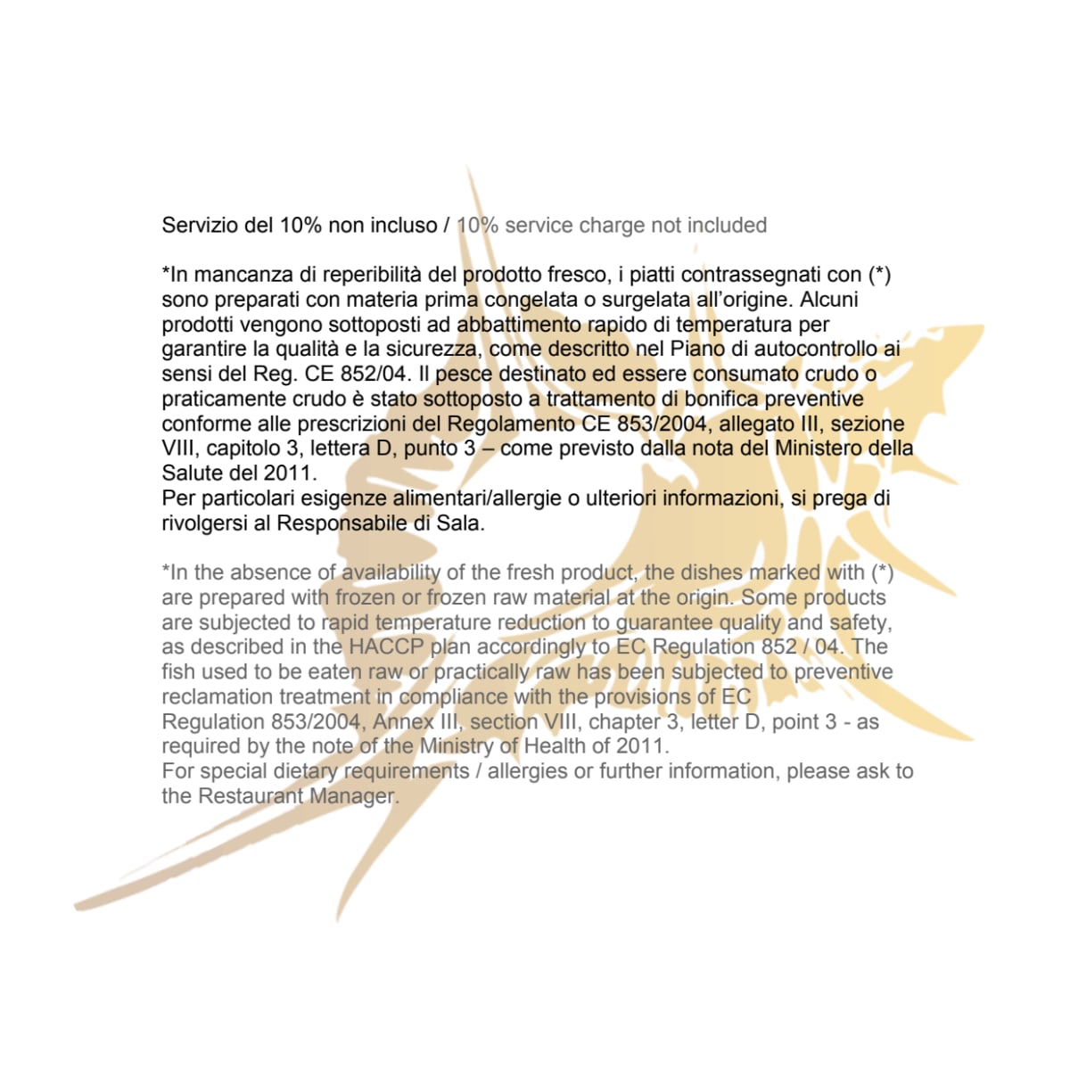 Carte et Menus 2024 La Terrazza Lounge Bar Hilton Sorrento Palace