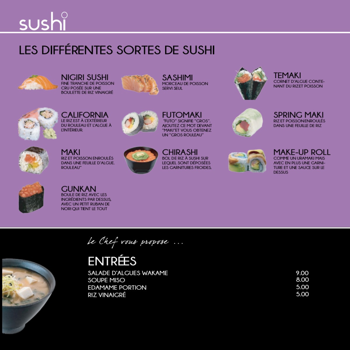 Aya Sushi • GUNKAN OEUFS DE SAUMON