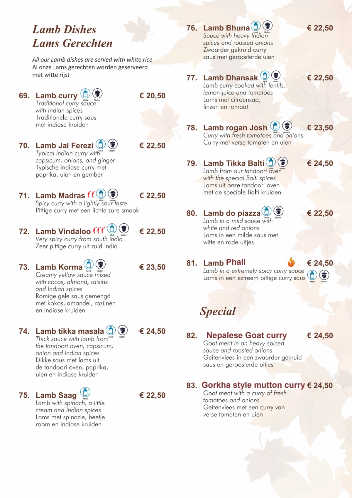 Monkey Temple (Nepalese street Food) menu