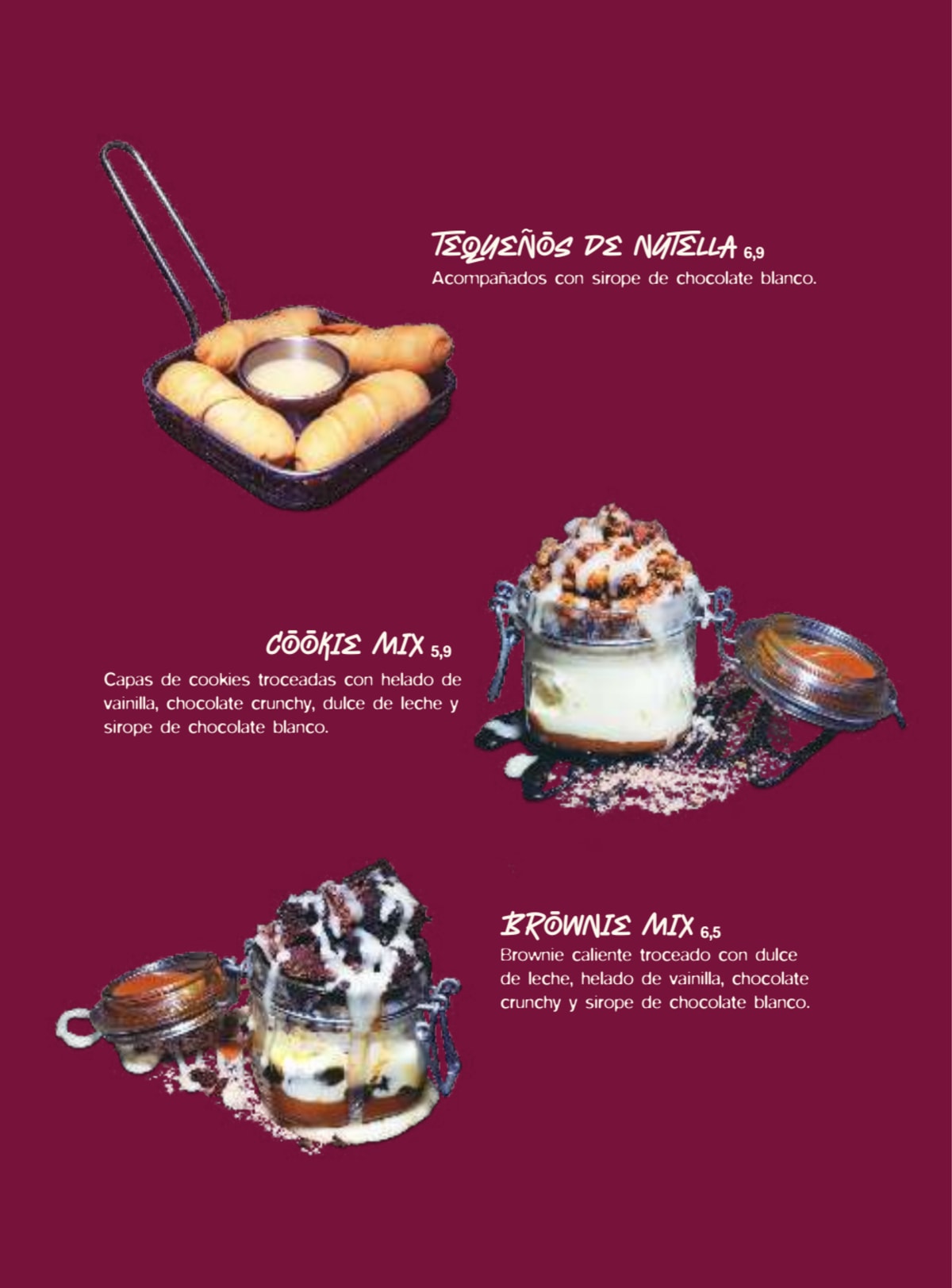 Lara Grill Santa Engracia menu
