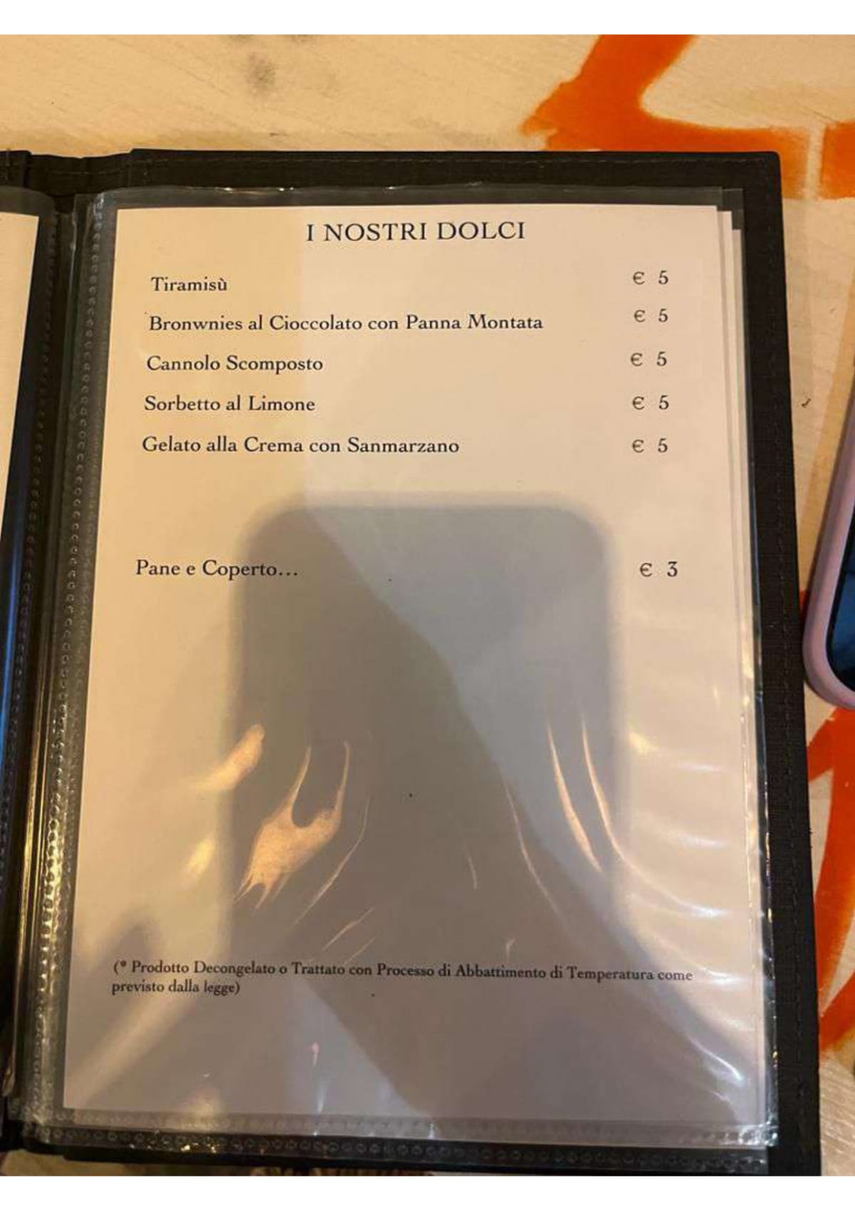 Lo Stuzzichino di Mare menu