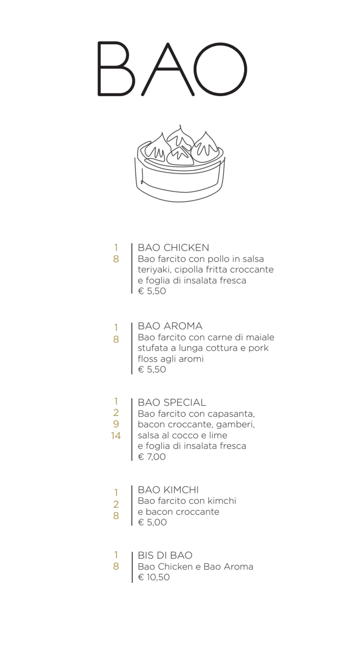 Aroma Asian Gourmet - Specialità Ramen menu