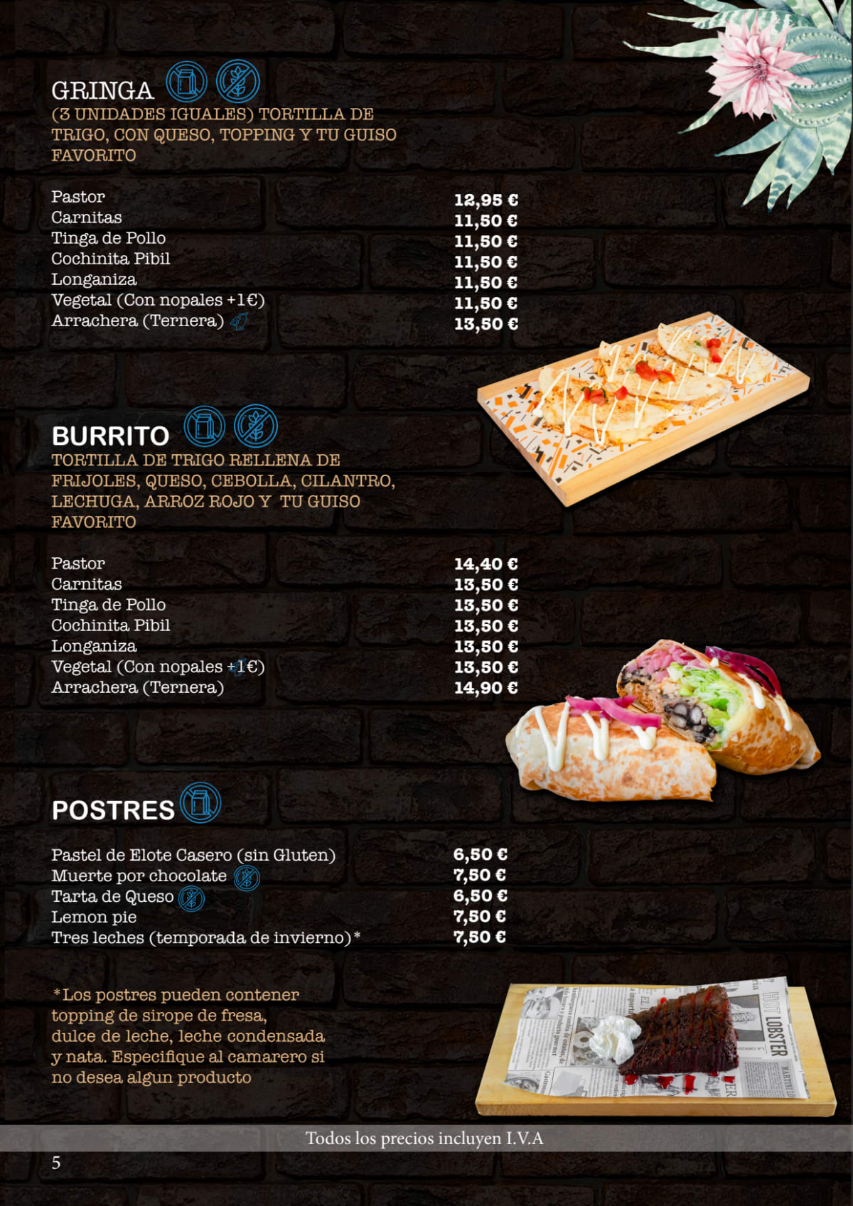 #Más Que México menu