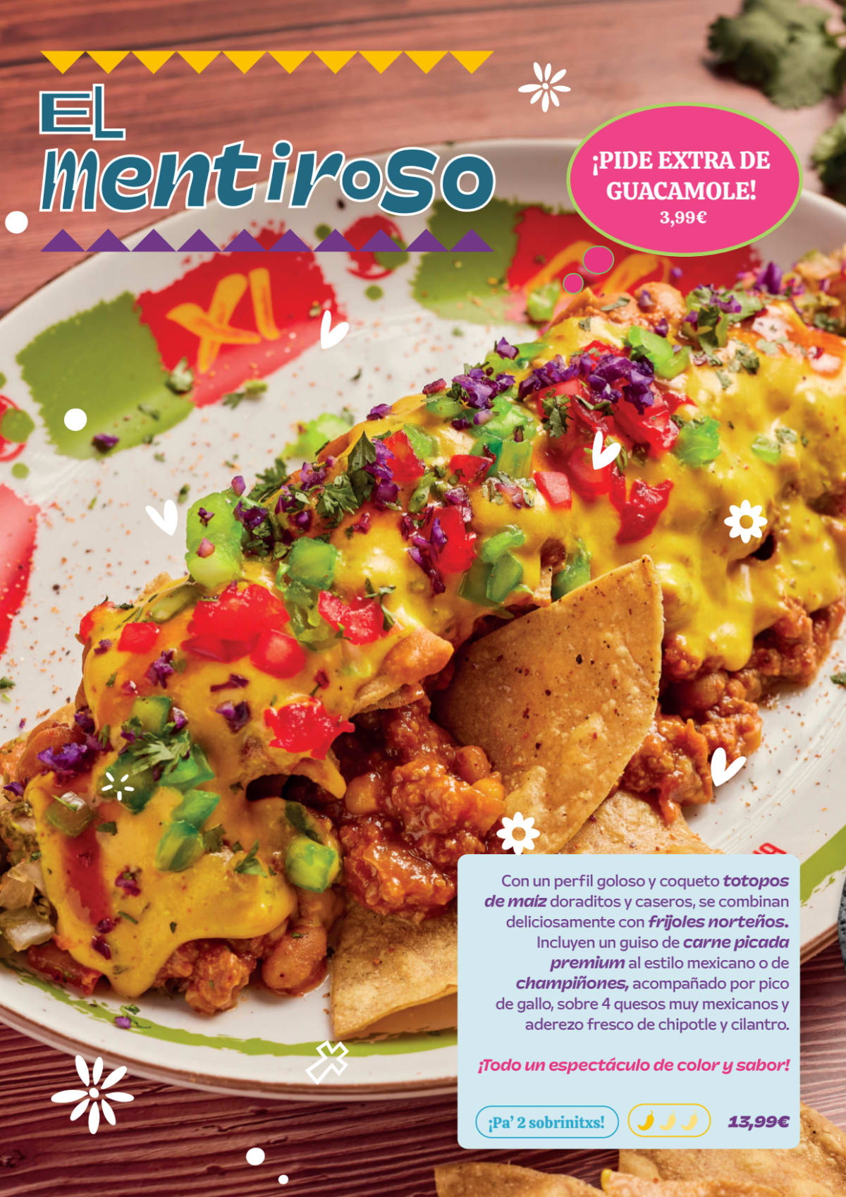 Carta y menù 2024 Actualizados La Tia Juana Murcia en Santa Leocadia