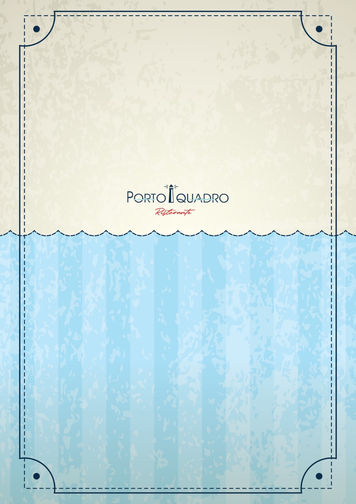 Porto Quadro menu