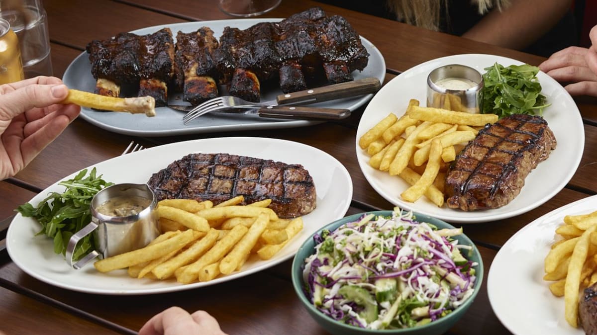 Restaurante R&B Grillhouse Gregory Hills en Gregory Hills (NSW) Menú