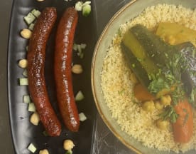 Vegetarian dishes - Gueliz Café, Levallois-Perret