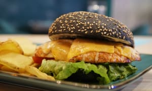 Chicken Burger - Poke Darsena, Milan