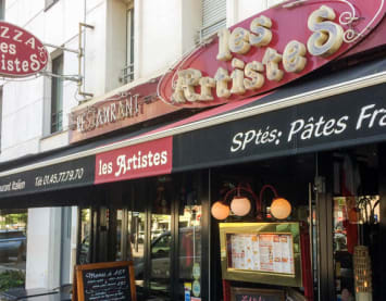 Pizza Les Artistes Paris