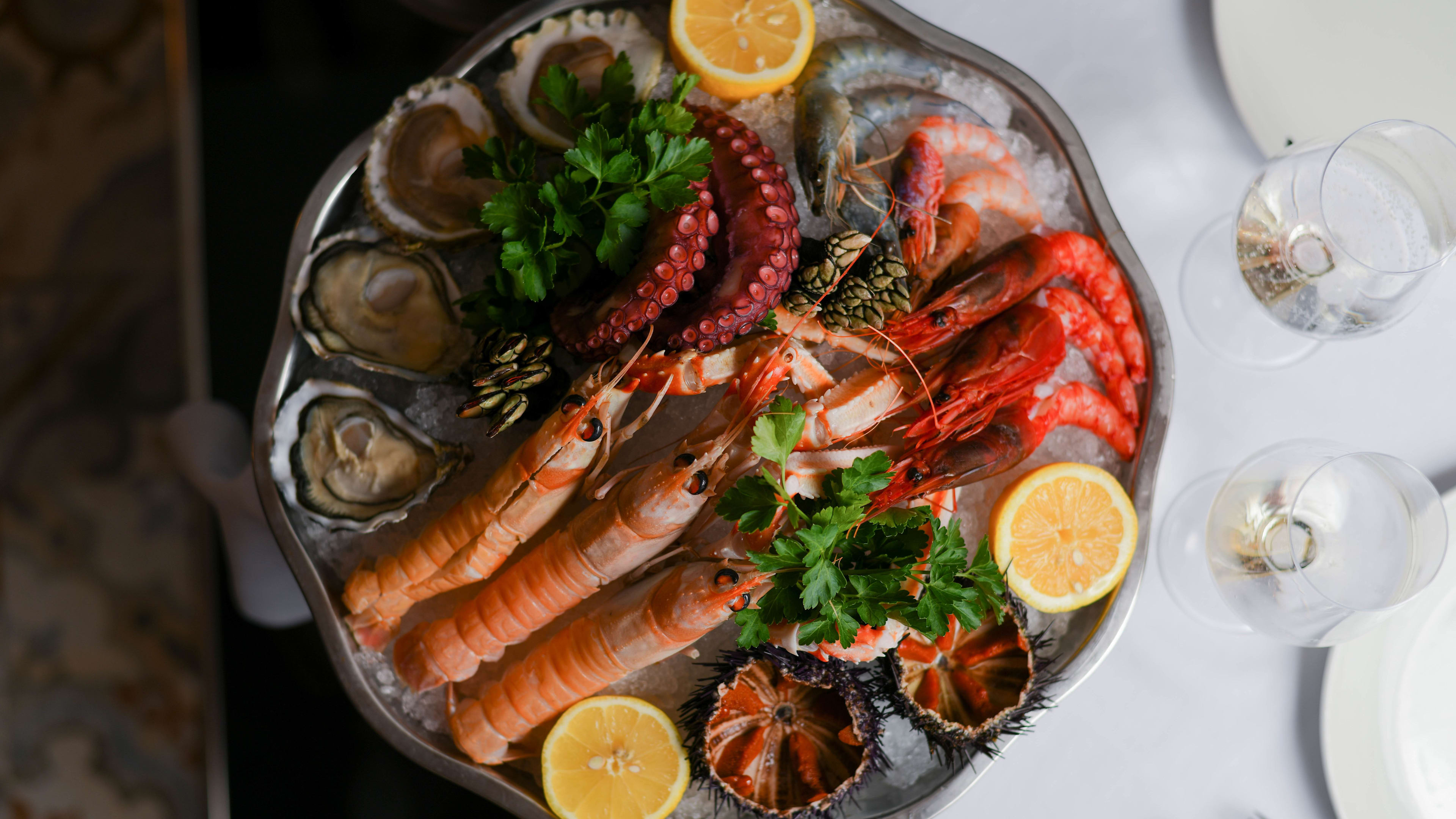 frutti di mare al chiosco