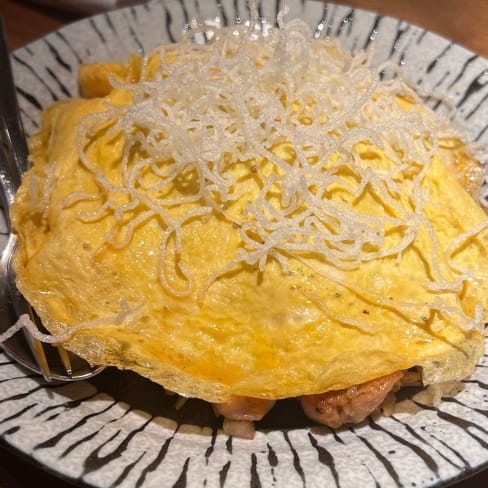 Arroz con pollo y marisco y tortilla - Inari - General Pardiñas, Madrid