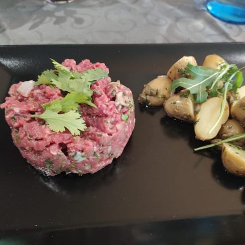 Tartare de boeuf aux huitres - La Cipale, Charenton-le-Pont