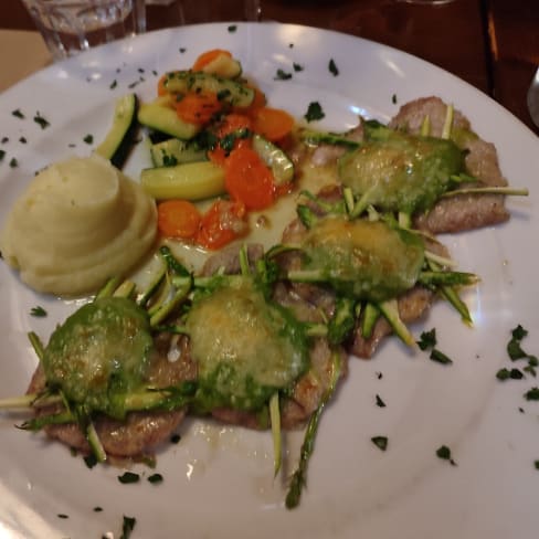 Scaloppine Asparagi - La Caneva, Brussels