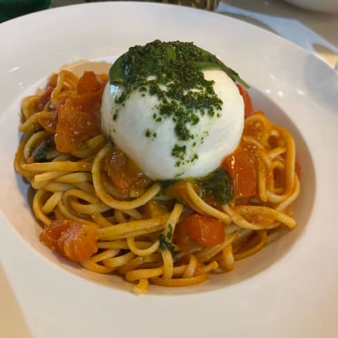 Linguini burratta - Dulcinea, Paris