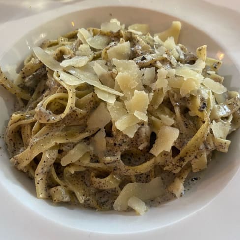 Tagliatelles à la crème de truffes - Dulcinea, Paris