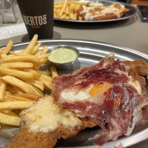 Berto's Milanesa - Museo Juan Carlos, Barcelona