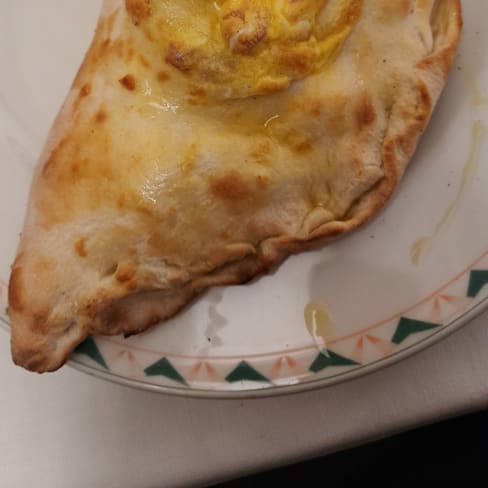 Calzone Al Prosciutto  - La Scaletta, Rome