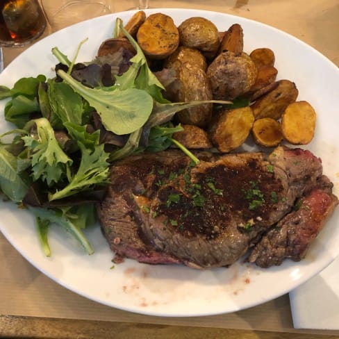 Entrecôte grenailles  - Bistrot du Croissant, Paris