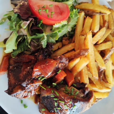 Travers De Porc Au Miel - Bistrot du Croissant, Paris