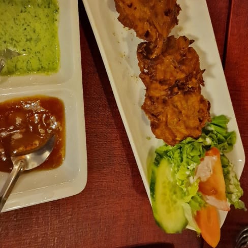 Mixed pakoras - Le Darshana, Geneva