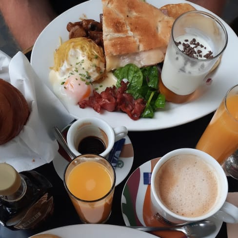 Assiette brunch - L'Appartement Saint-Martin, Paris