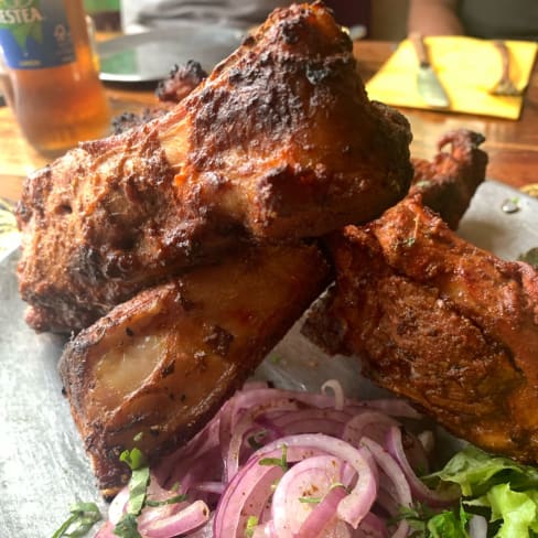 Chuletas de cordero tandoori - Mayura, Barcelona