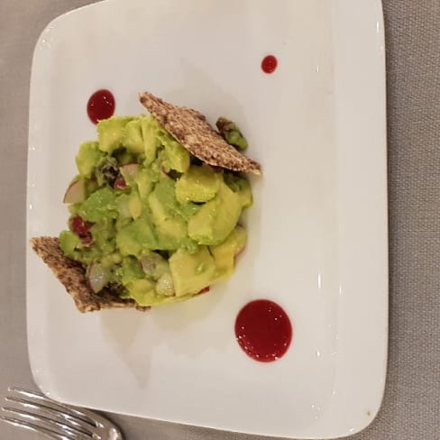 tartare di avocado - Fiore Cucina Flexiteriana, Rome