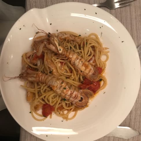 Spaghetti con cicale - Pescheria de Angeli, Milan