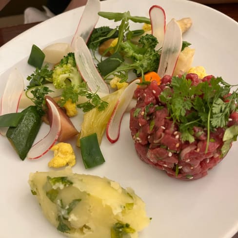 Beef tartar - so fresh.  - Mamou, Paris