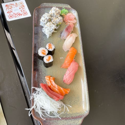 Sushi to sashimi
