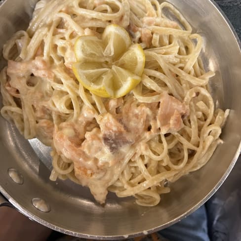 Salmon Linguine - Lombardi, Paris