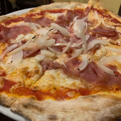 Muy buena pizza al horno - Pizzeria Trattoria Romolo, Las Rozas