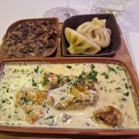 Chkmeruli - plat chaud - Maison Marani (cuisine Géorgienne et Italienne), Geneva