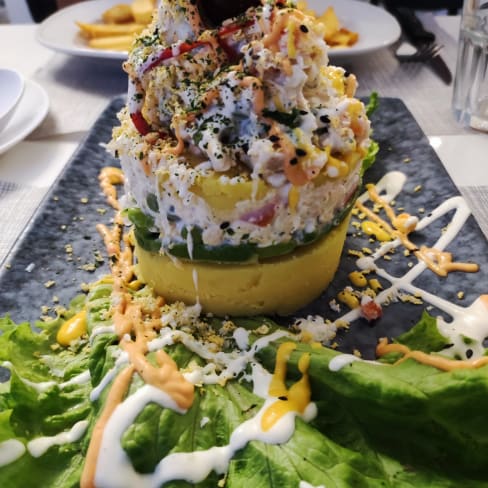 Causa rellena - Ristorante Pollo Gordo, Milan