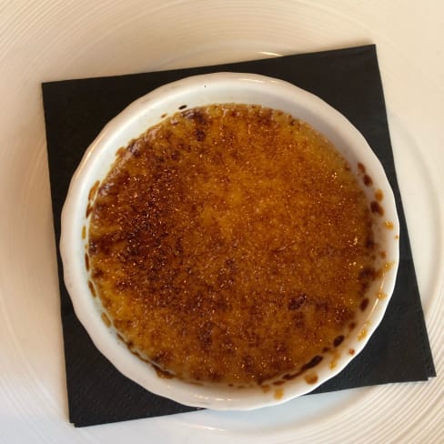 Detta är verkligen den goaste creme bruléen!! - Oyster Bar, Stockholm