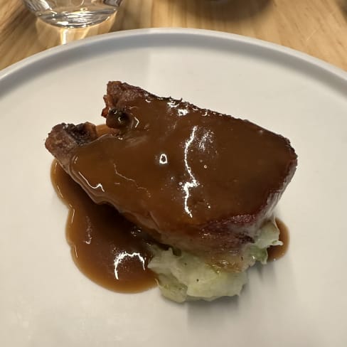 Xai xisqueta i  trinxat de col picuda - Teòric Taverna Gastronòmica, Barcelona