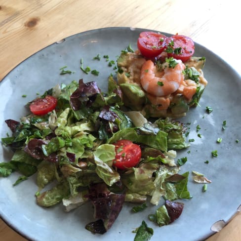 Avocado and shrimp - Au Chalet de Boulogne, Boulogne-Billancourt